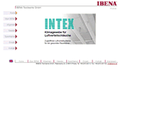 Tablet Screenshot of klima.ibena.de